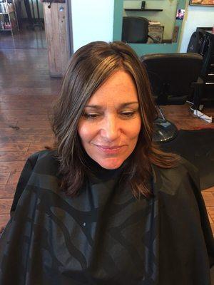 After cut and color by Nonee