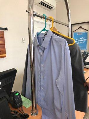 Suit for dry cleaning