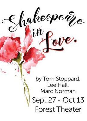 Pacific Repertory Theatre will present "Shakespeare in Love" in Sept/Oct if 2019.