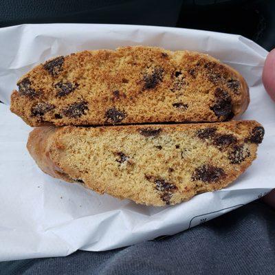 Chocolate Chip Biscotti