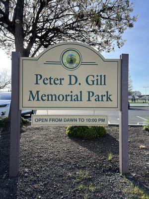 Peter D Gill Memorial Park