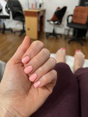 Gel manicure