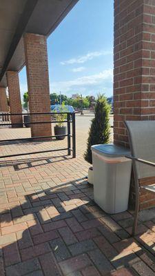 Beautiful place to sit for a morning coffee in downtown St. Clair Shores.