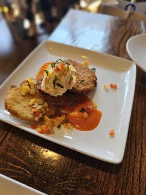 Fried green tomatoes