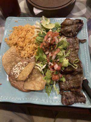 Carne Asada Dinner