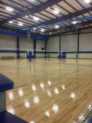 Volleyball courts