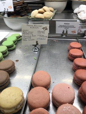 Macarrón flavors of the day