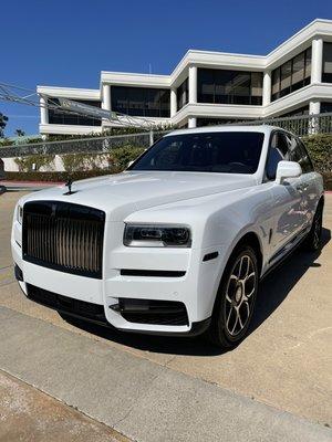 Rolls Royce Cullinan Full PPF/Clear Bra with Ceramic Pro Gold