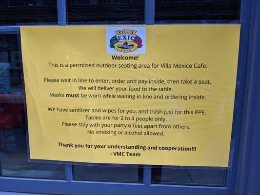 Villa Mexico Cafe 5/2022