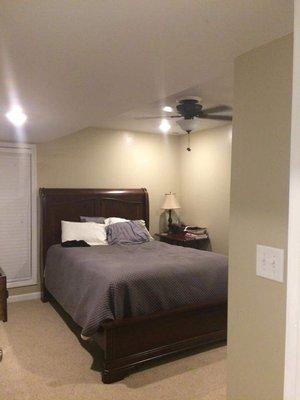 Ceiling, walls & trim