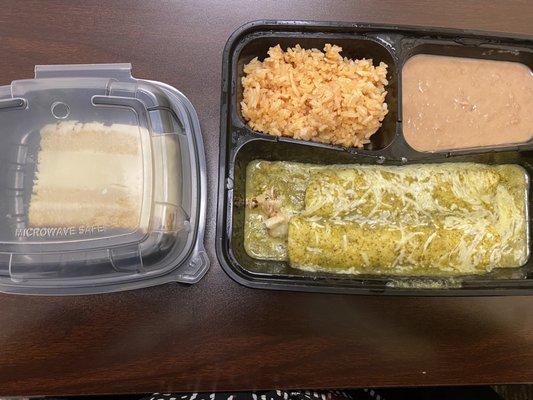 Chicken Enchiladas Verdes