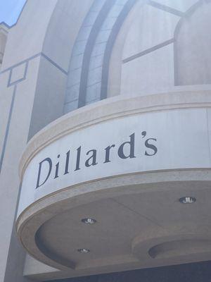 Entrance at Dillard's.