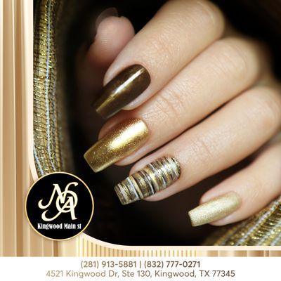 Add a festive sparkle to your nails this season! Perfect holiday designs await you. Call now to reserve your spot. 
_________________