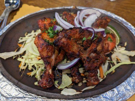 Tandoori chicken, half order