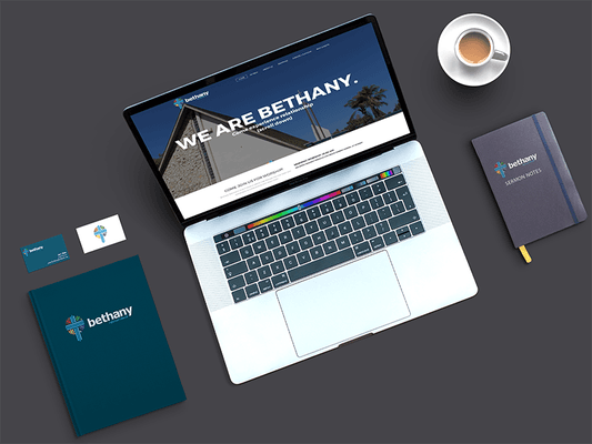 Branding Identity Package and Wordpress site for Bethany Church