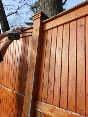 fence repair and installation