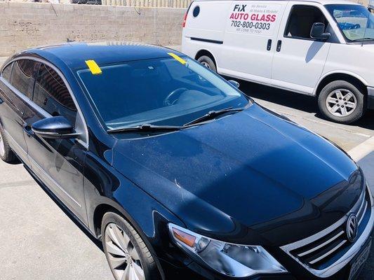 Volkswagen CC windshield replacement