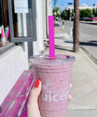 Superfood Smoothie!  Blue Suede Shoes