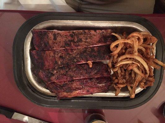 Ribs and fries