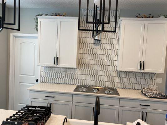 Kitchen backsplash