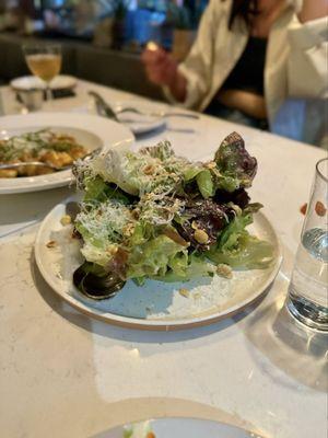 Iceberg lettuce salad