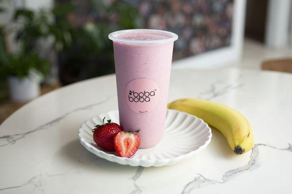 Strawberry banana smoothie