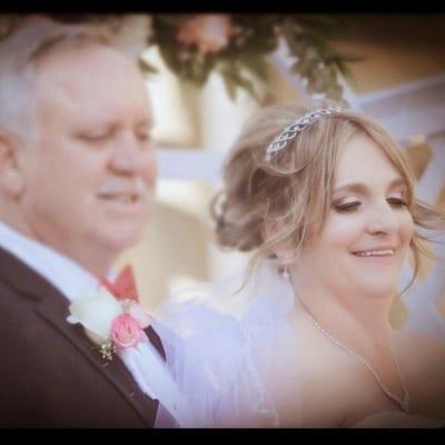 Wedding updo by Mandy B