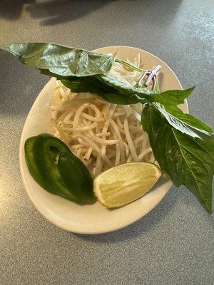 Pho toppings