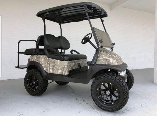 Camo golf cart dealers