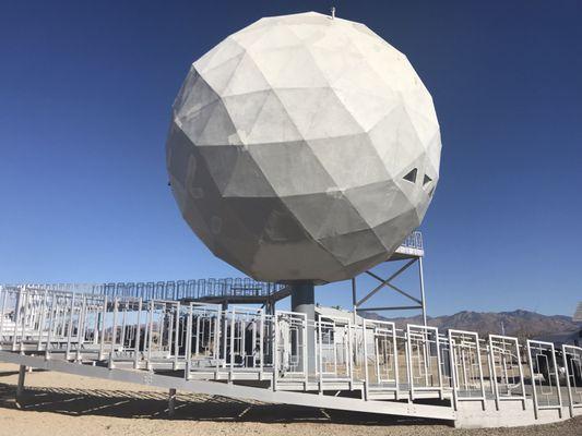 Golf Ball UFO museum