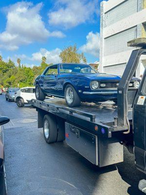 Handled my classic muscle car with Care