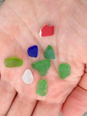 Sea glass!