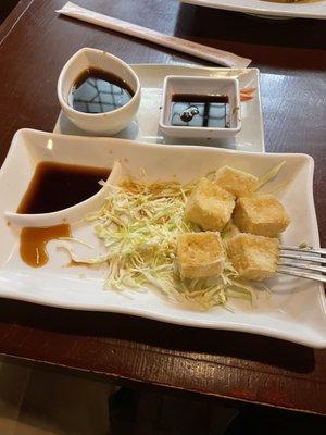 Actually delicious lightly deep-fried tofu