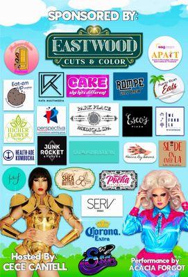 Come celebrate our 3 year anniversary. On Sunday October 22nd. Drag queen shows. Music. Food. Games. Raffles. Giveaways and MORE!