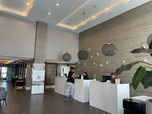 Front desk