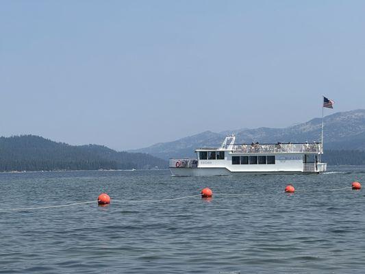 The Idaho our for a mid-day cruise