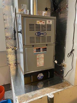 New Furnace and Heat Exchange.