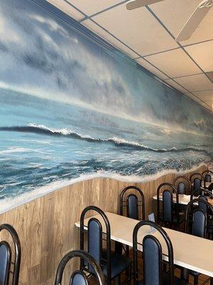 Pretty wave decor