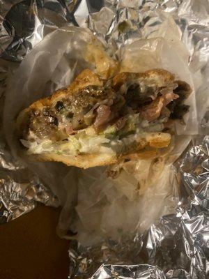 Philly Style Steak Sandwich