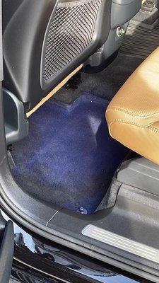 DESTROYED THE CARPET OF MY NEW CAR!!!!