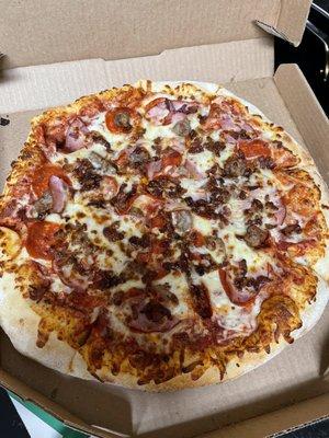 All Meat Pizza