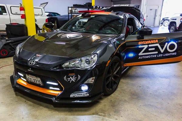 Toyota Scion FRS - Sylvania Show Car - Custom Installation