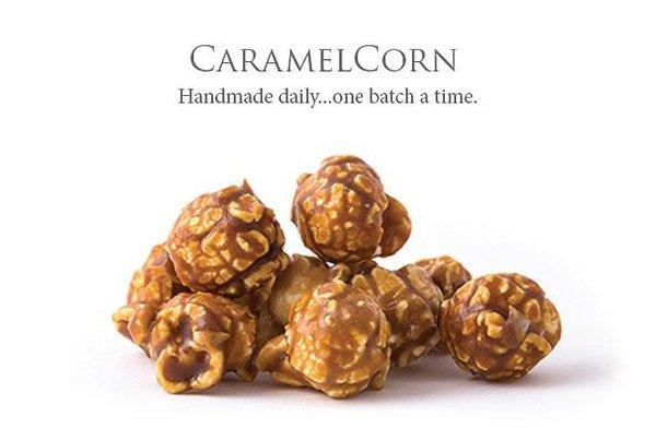 Caramel Corn is made with all natural ingredients and you can taste the difference! Come in for a free sample!