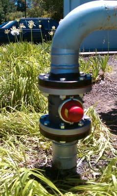 3" Seismic Gas Valve in Mill Valley