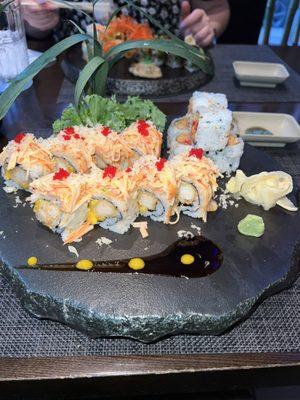 Spicy Crunch Roll & Manhattan Roll (NEW)