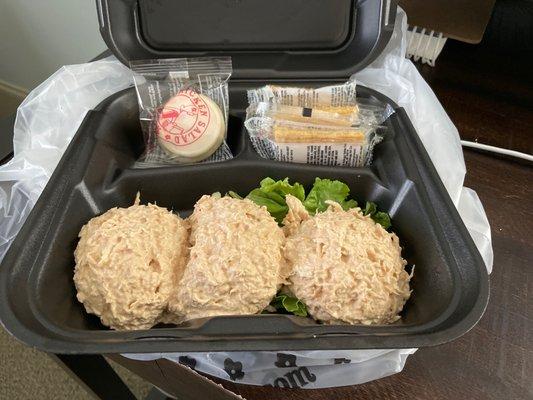 BBQ Chicken Salad Trio