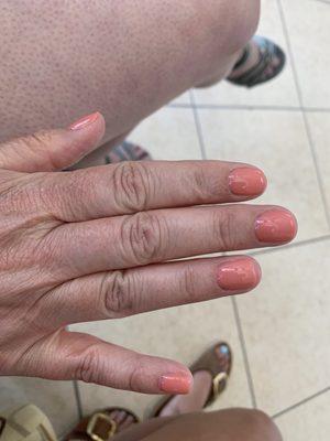 Gel manicure