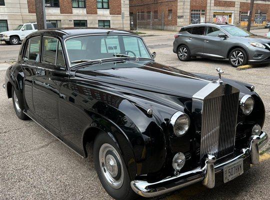 Classic car we worked on and remade the interior.