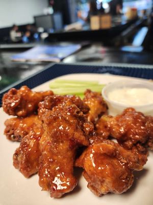 Sweet chili wings