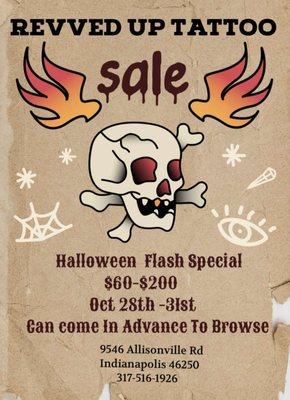 Halloween flash! Ends oct 31st